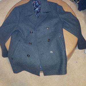 Ted Baker Westun Double Breasted Pea Coat